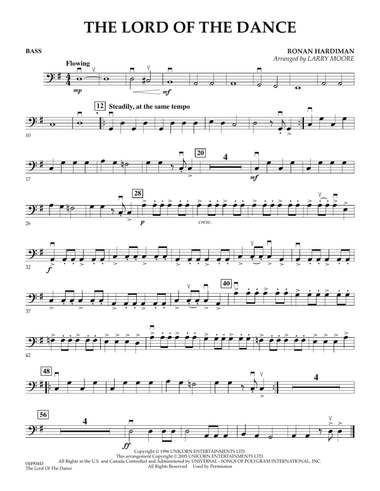 Lord Of The Dance - Bass