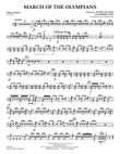March Of The Olympians - Percussion 1