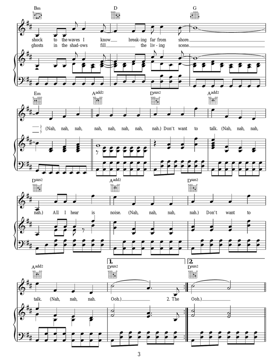 Standing On The Shore Standing On The Shore Acoustic Guitar scores gallery preview page 3