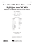 Highlights from Wicked - Full Score