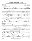 Music from Wicked - Percussion 1