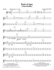 Rock Of Ages (Choral Medley) - Guitar 2 mini preview