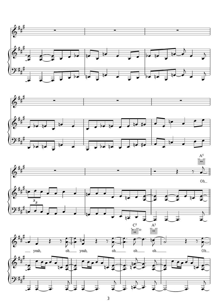 Black Dog Black Dog Acoustic Guitar scores gallery preview page 3
