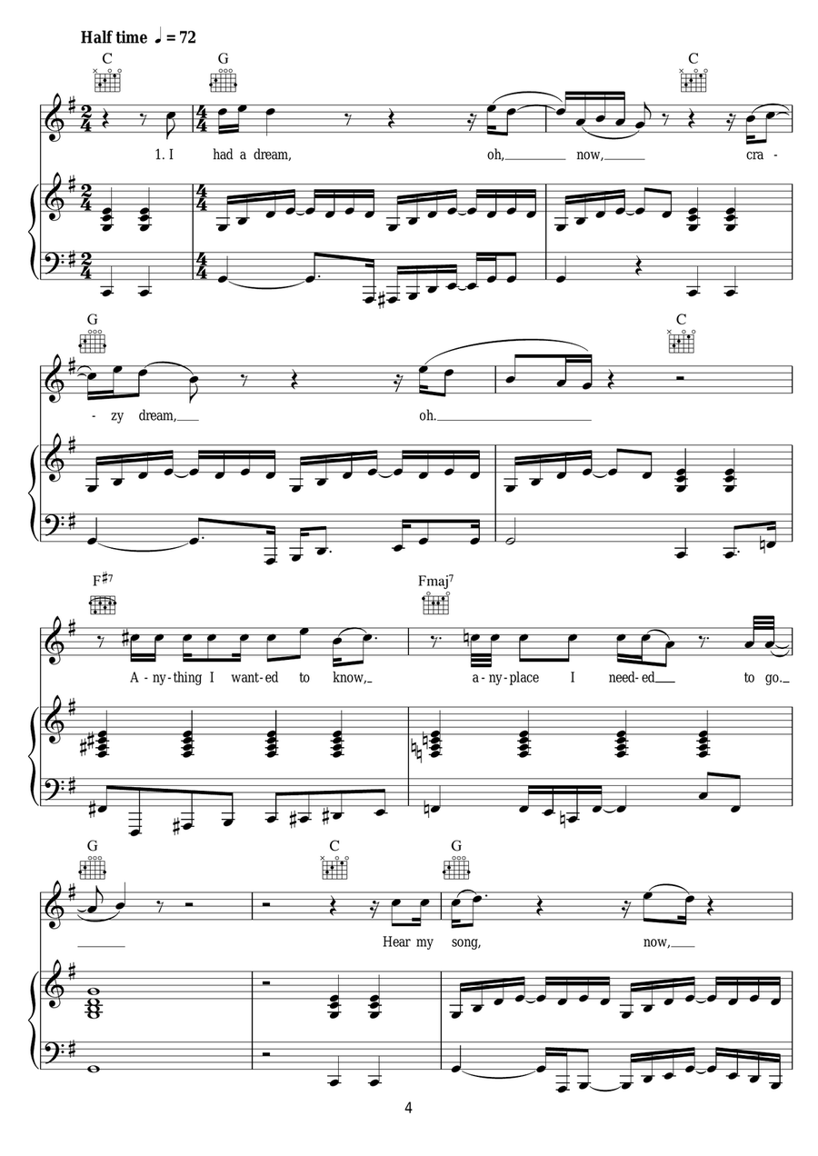 Song Remains The Same Song Remains The Same Acoustic Guitar scores gallery preview page 4
