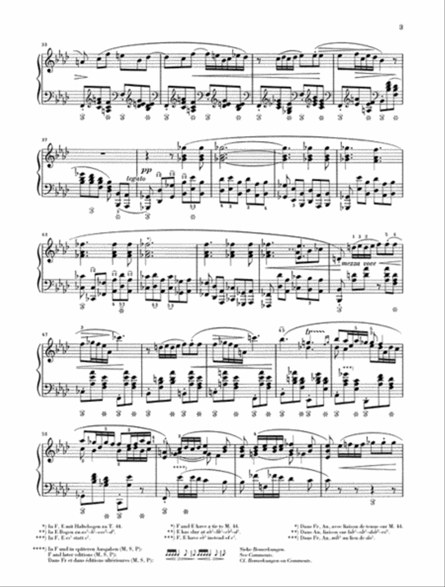 Ballade in F minor Op. 52 Piano Solo scores gallery preview page 4