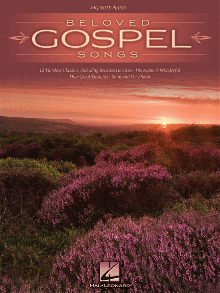 Beloved Gospel Songs Easy Piano scores gallery preview page 1