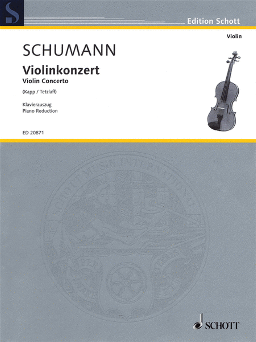 Concerto for Violin and Orchestra in D minor, WoO 1 Violin Solo scores gallery preview page 1