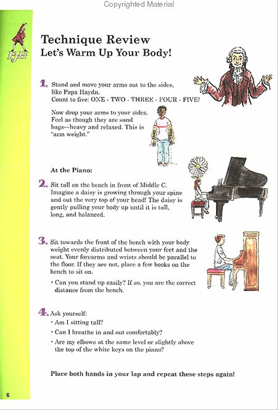 Succeeding at the Piano Lesson and Technique Book - Grade 1 (with CD) Piano Method scores gallery preview page 2