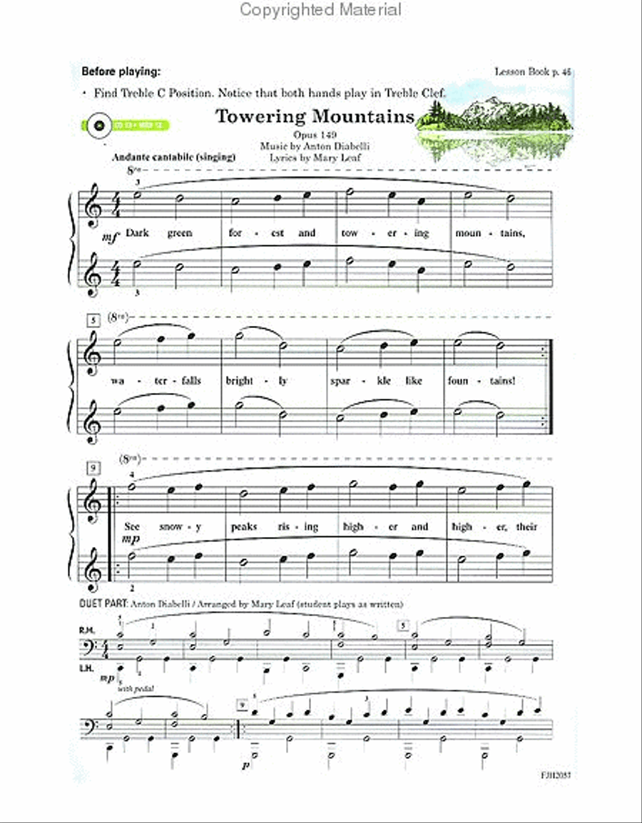 Succeeding at the Piano Recital Book - Grade 1 (with CD) Piano Method scores gallery preview page 3