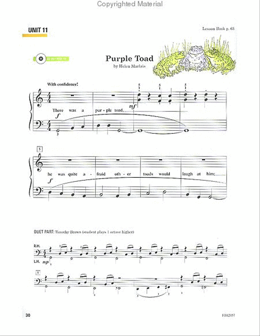 Succeeding at the Piano Recital Book - Grade 1 (with CD) Piano Method scores gallery preview page 4
