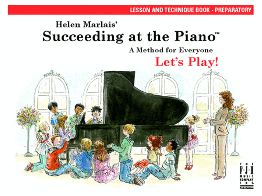Succeeding at the Piano -- Lesson and Technique -- Preperatory Piano Method scores gallery preview page 1