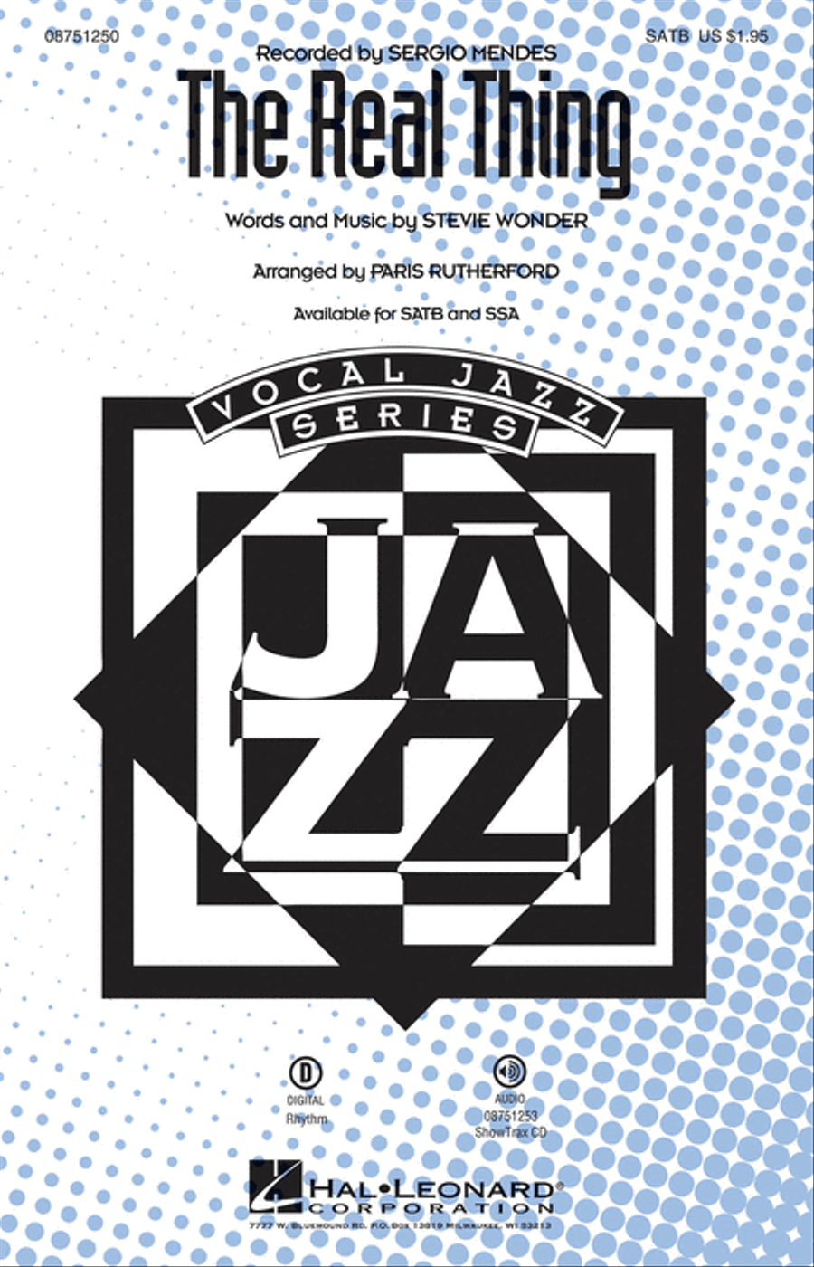 The Real Thing The Real Thing 4-Part scores gallery preview page 1