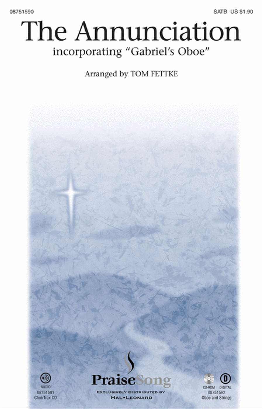 The Annunciation The Annunciation 4-Part scores gallery preview page 1