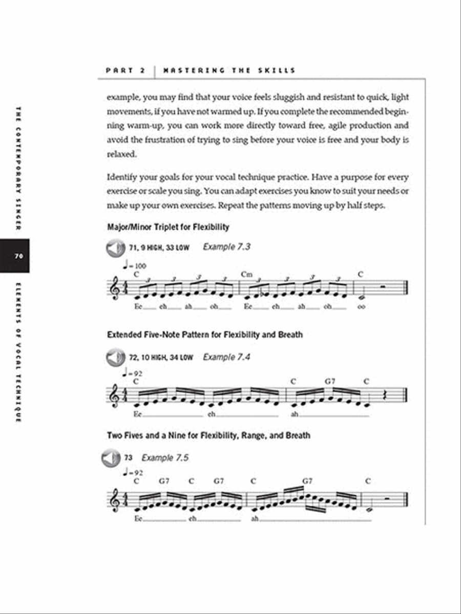 The Contemporary Singer – 2nd Edition Voice scores gallery preview page 2