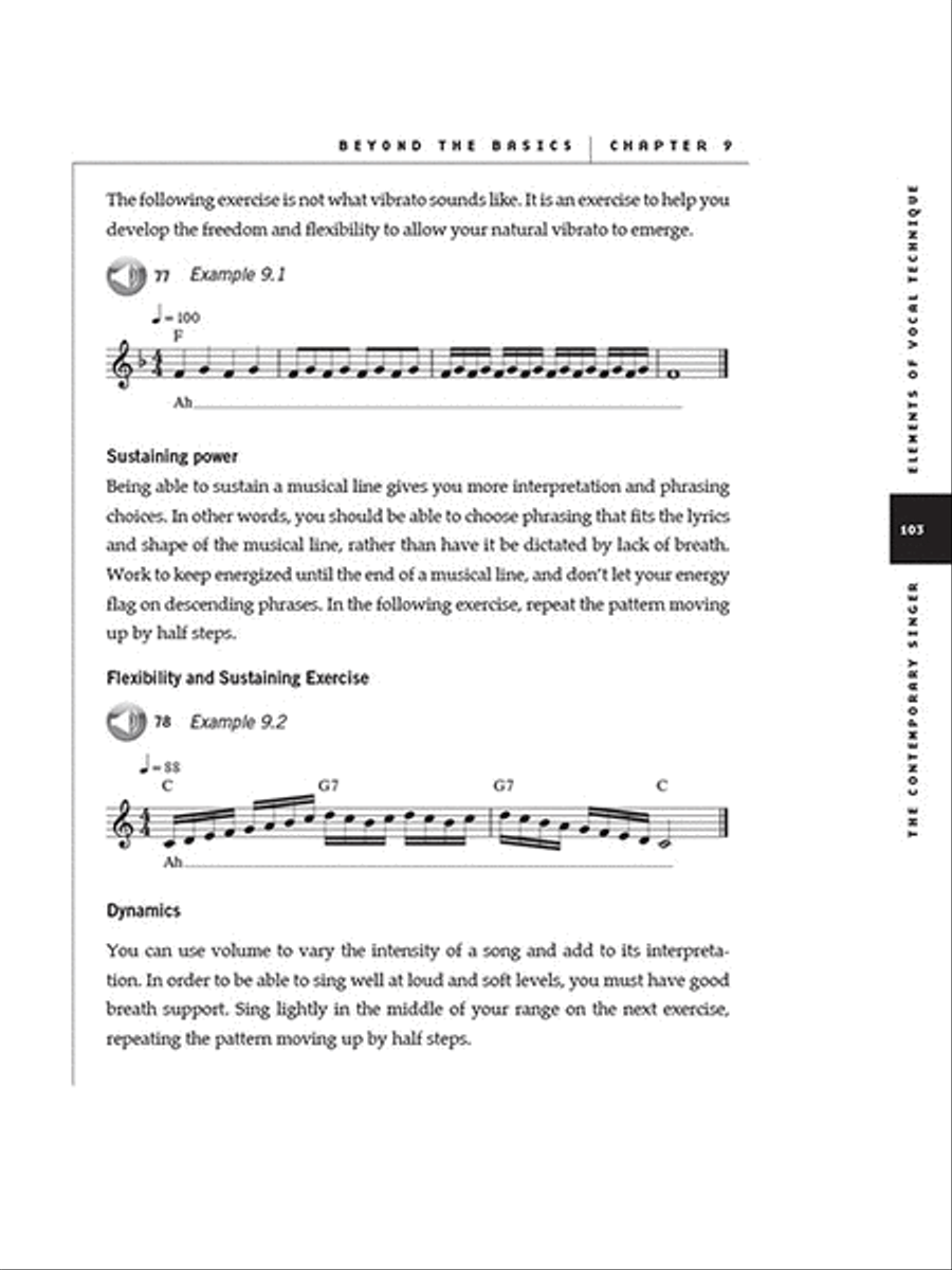 The Contemporary Singer – 2nd Edition Voice scores gallery preview page 3
