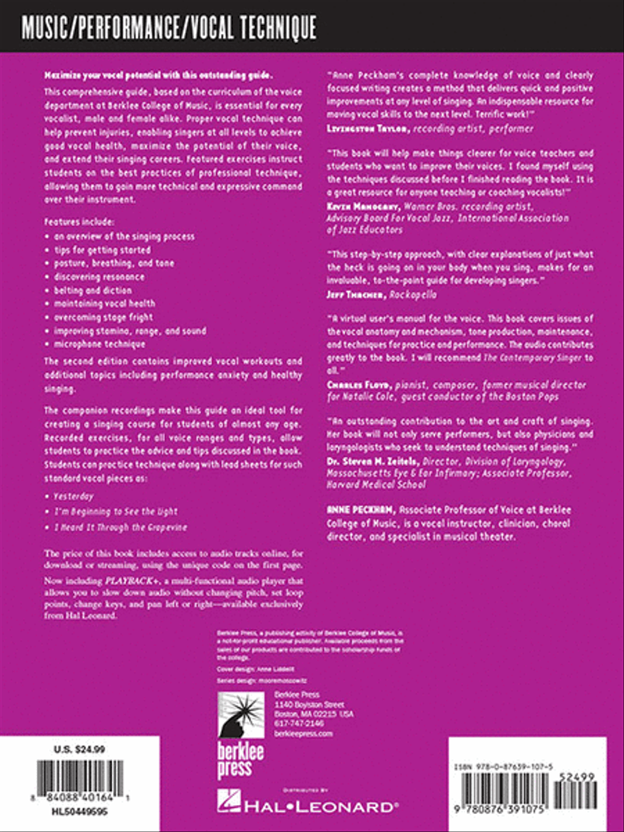 The Contemporary Singer – 2nd Edition Voice scores gallery preview page 5