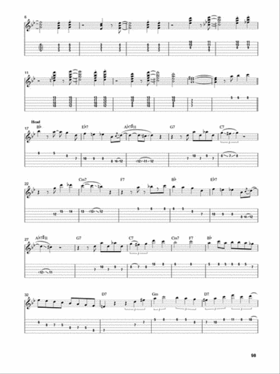 Mike Stern Electric Guitar scores gallery preview page 4