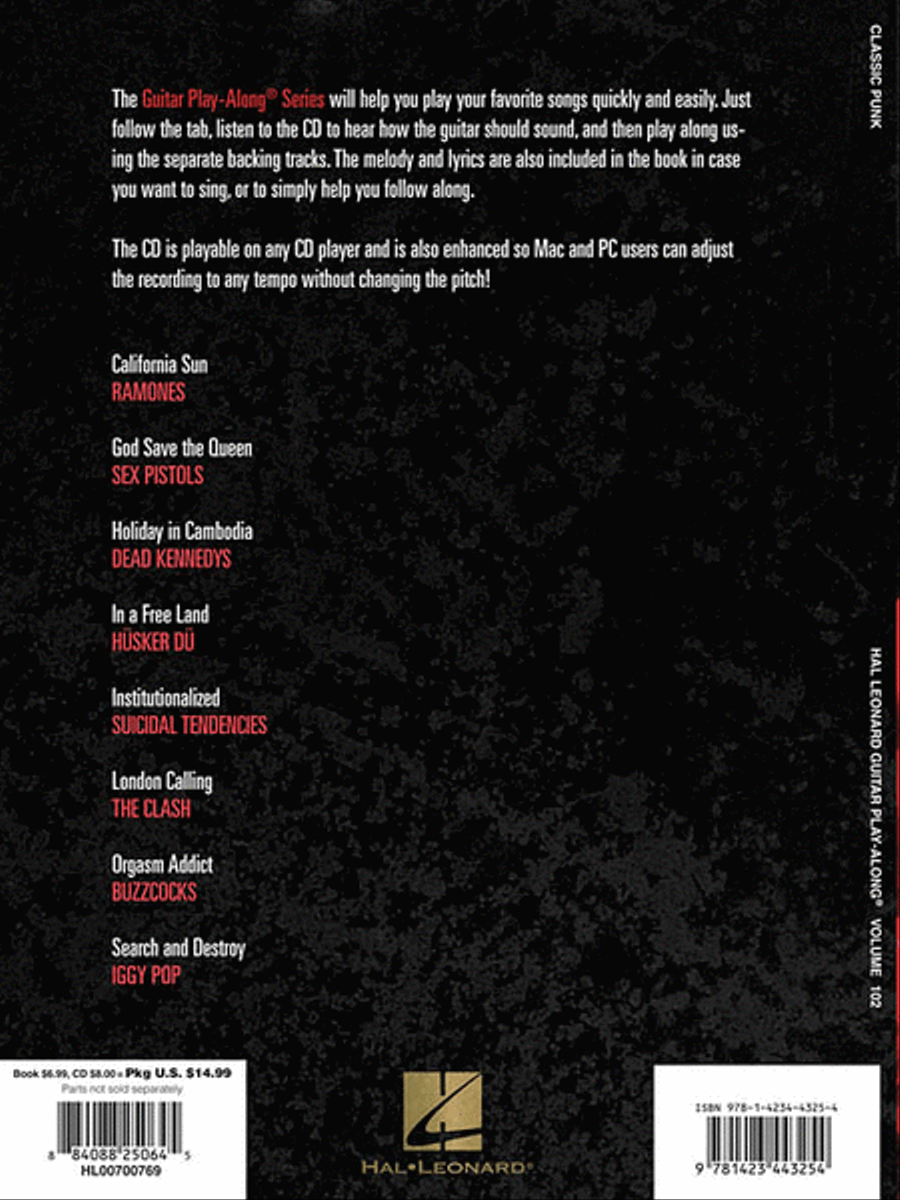 Classic Punk Electric Guitar scores gallery preview page 2