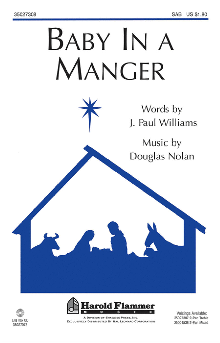 Baby in a Manger Baby in a Manger 3-Part scores gallery preview page 1