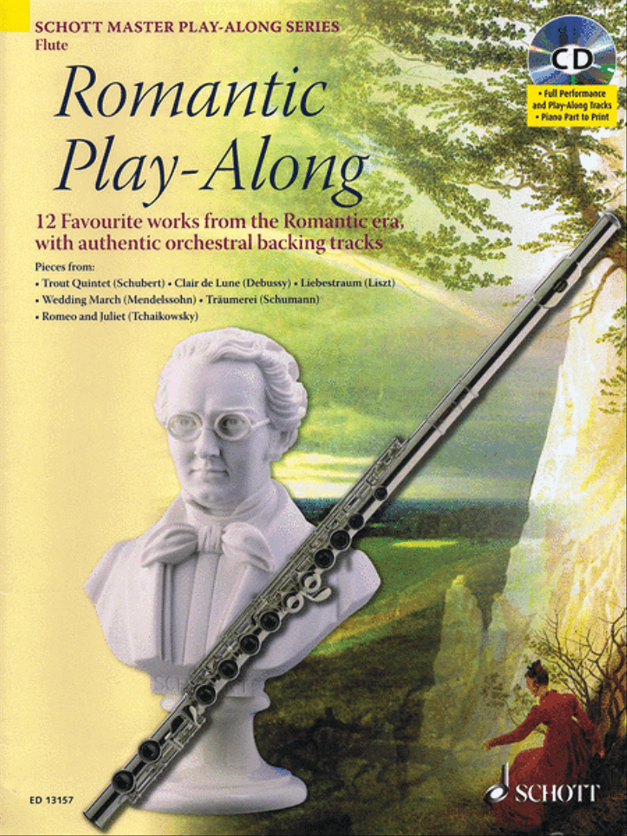Romantic Play-Along for Flute Flute Solo scores gallery preview page 1