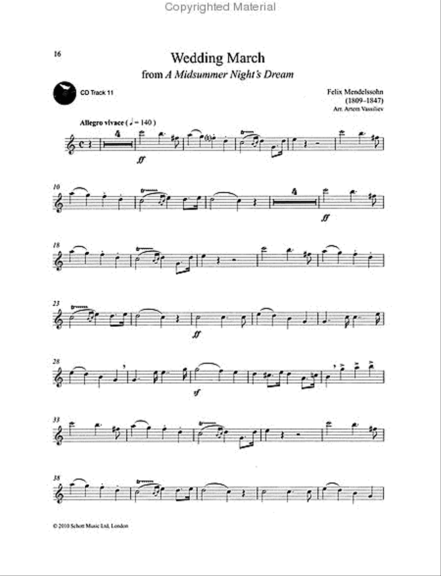 Romantic Play-Along for Flute Flute Solo scores gallery preview page 4