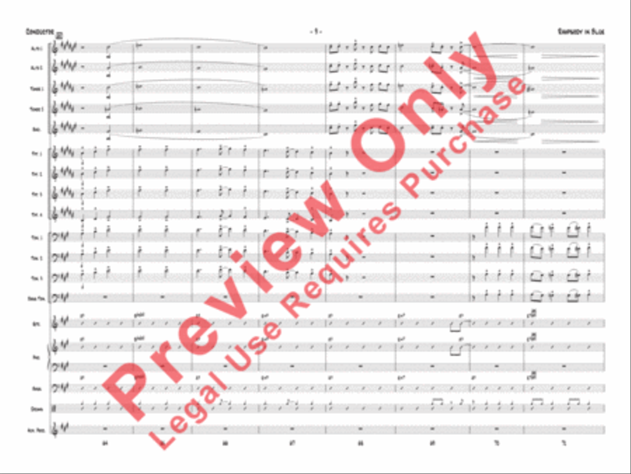 Rhapsody in Blue Rhapsody in Blue Jazz Ensemble scores gallery preview page 12