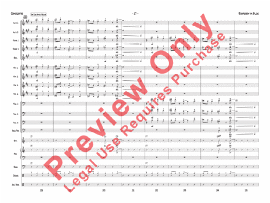 Rhapsody in Blue Rhapsody in Blue Jazz Ensemble scores gallery preview page 20