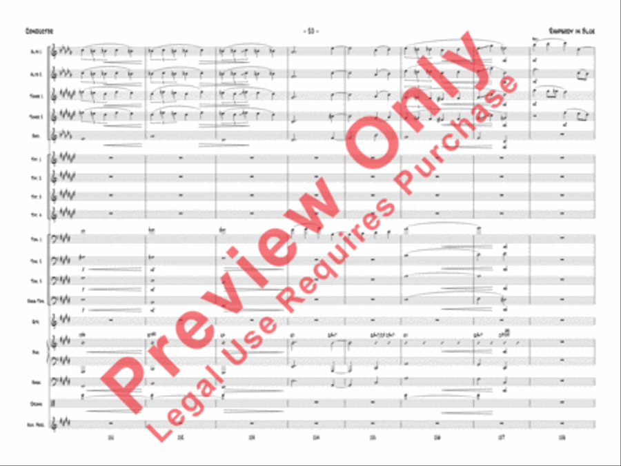 Rhapsody in Blue Rhapsody in Blue Jazz Ensemble scores gallery preview page 23