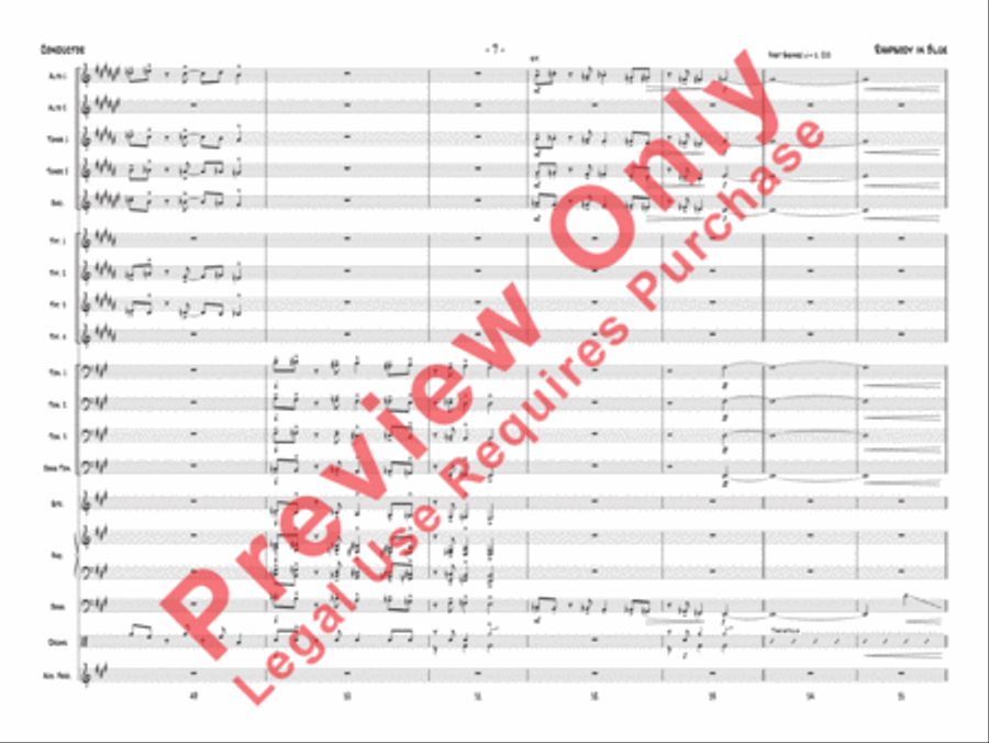 Rhapsody in Blue Rhapsody in Blue Jazz Ensemble scores gallery preview page 10