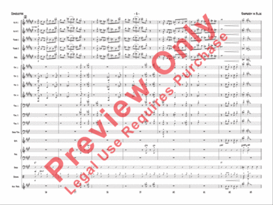 Rhapsody in Blue Rhapsody in Blue Jazz Ensemble scores gallery preview page 11