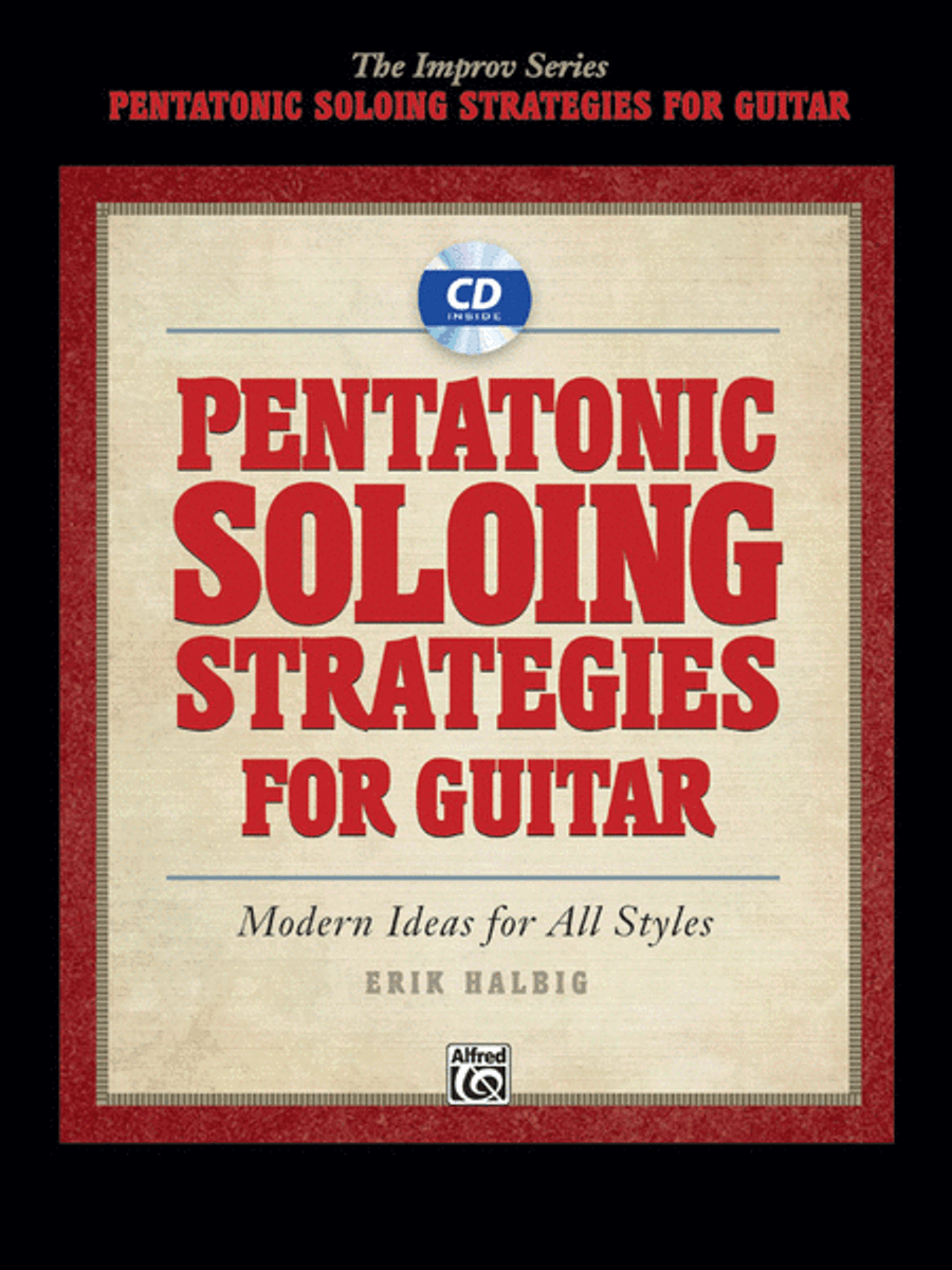 Pentatonic Soloing Strategies for Guitar Electric Guitar scores gallery preview page 1