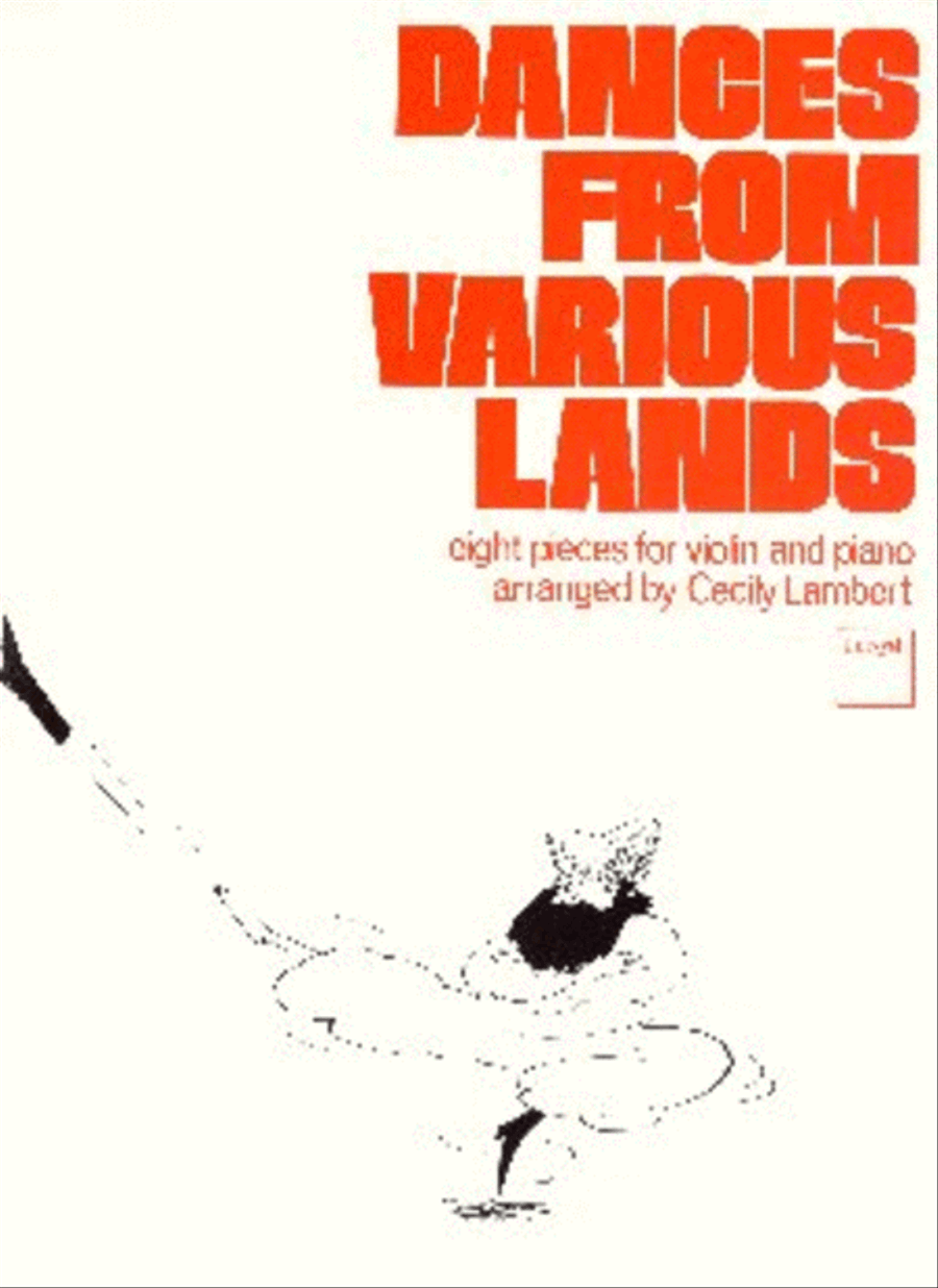 Dances from Various Lands - extra parts Violin Solo scores gallery preview page 1