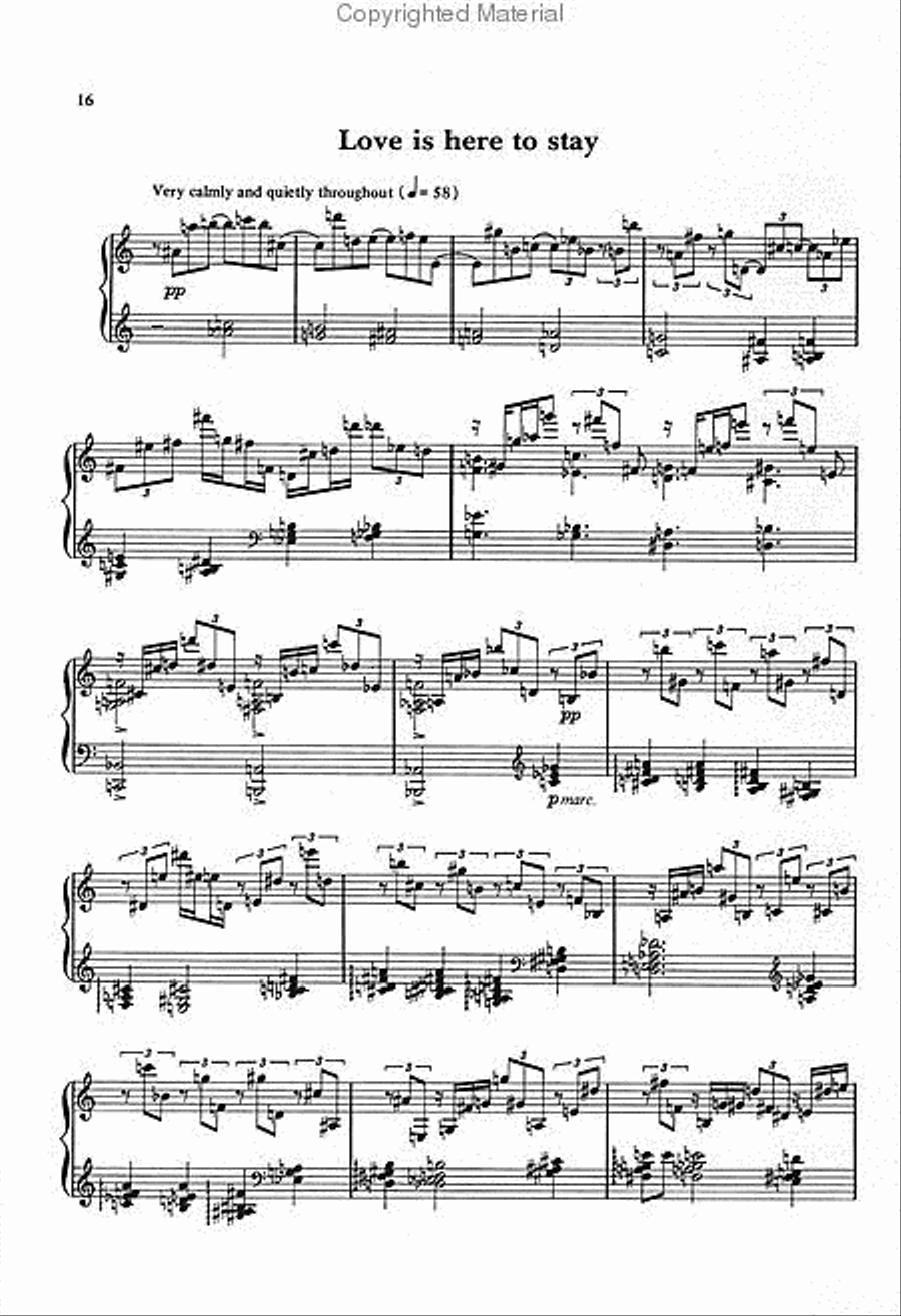 Gershwin Arrangements Piano Solo scores gallery preview page 2