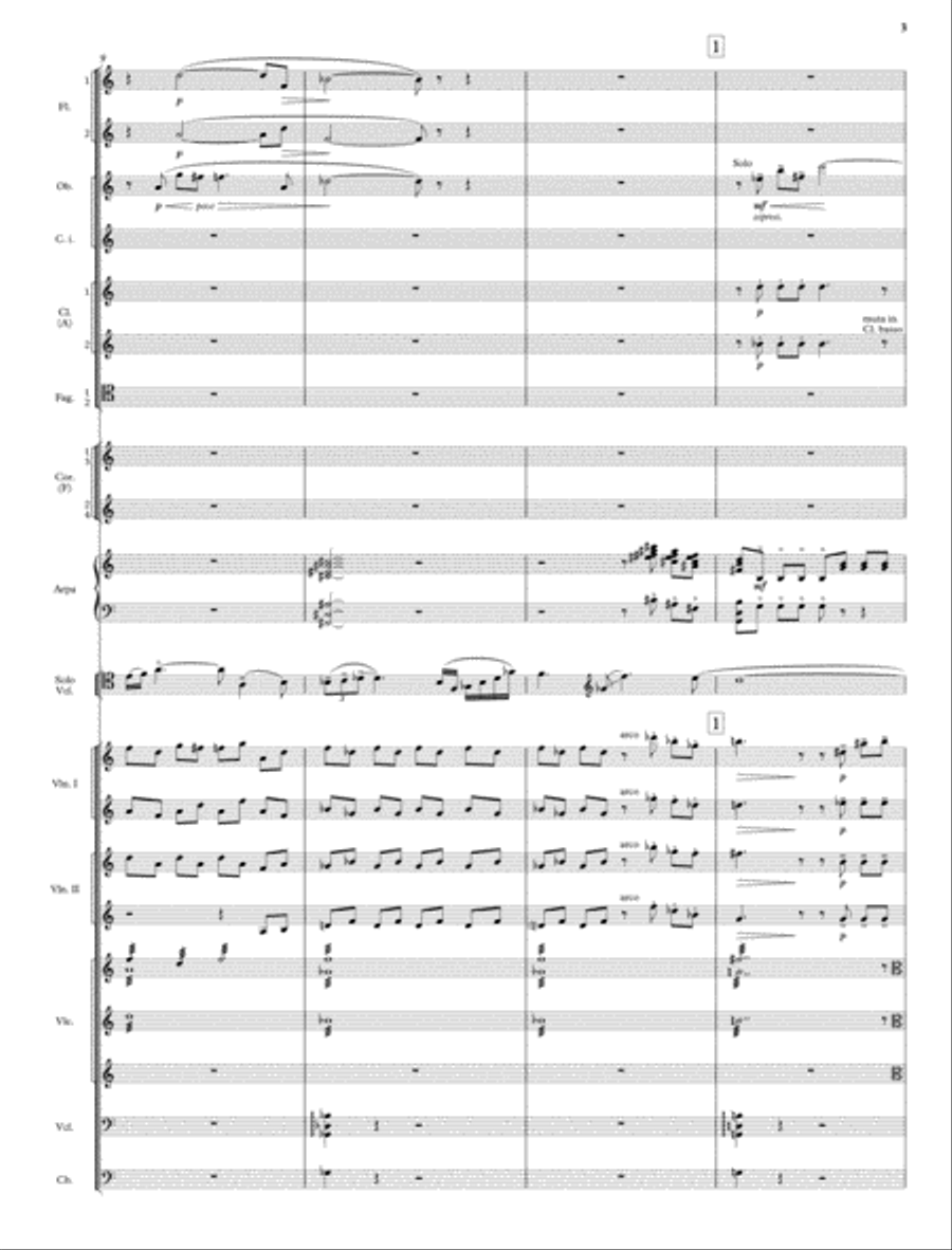 Violin and Cello Concertos English Horn scores gallery preview page 12