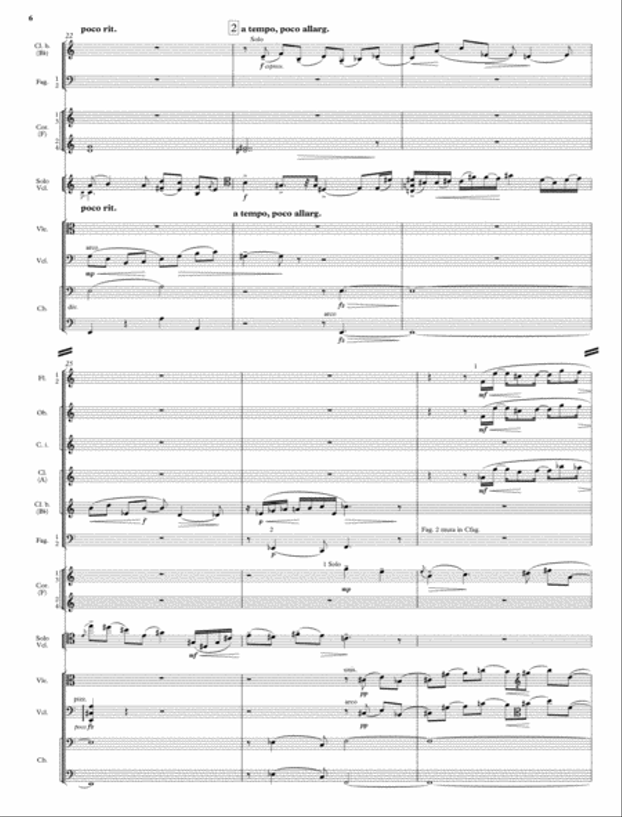 Violin and Cello Concertos English Horn scores gallery preview page 15