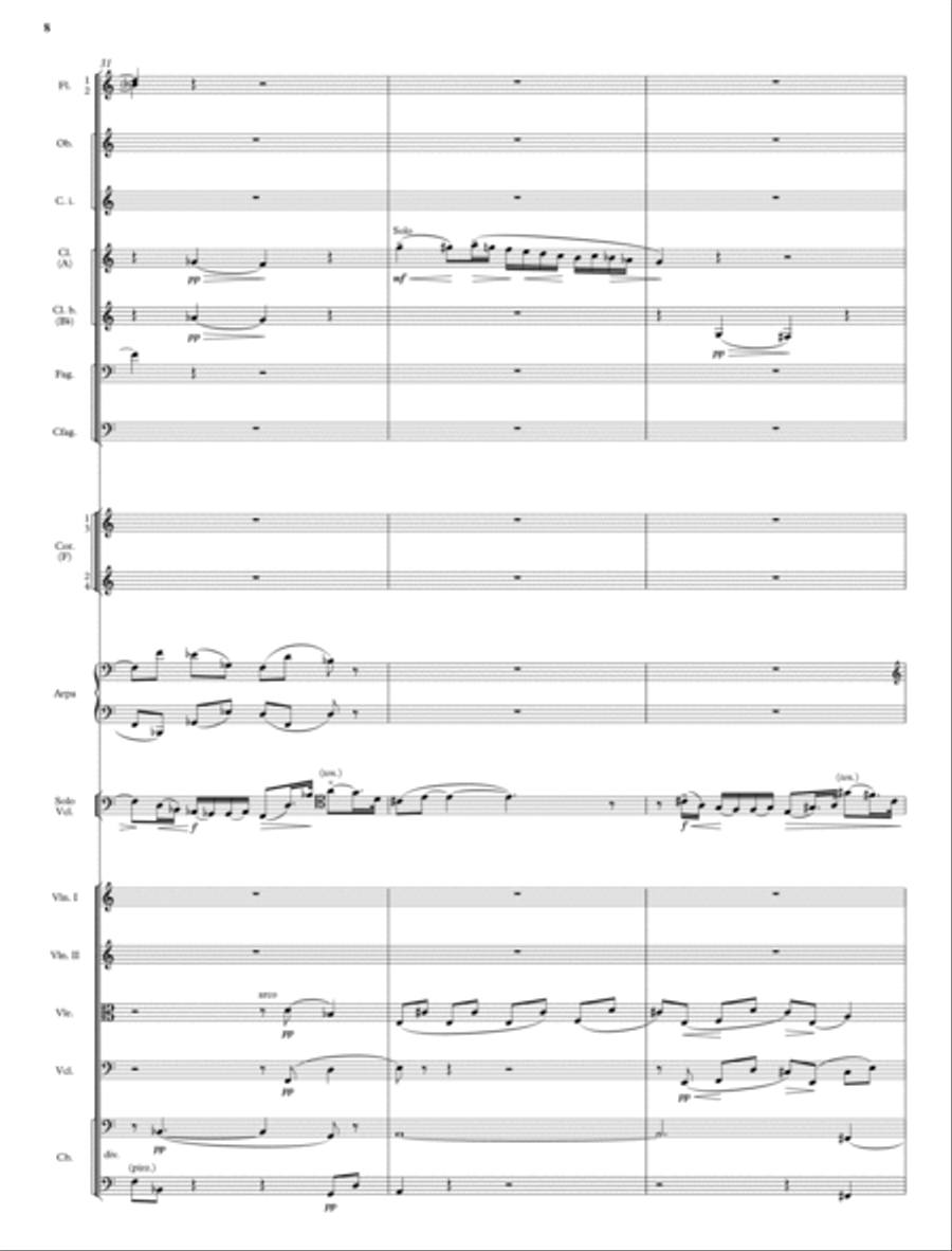 Violin and Cello Concertos English Horn scores gallery preview page 17