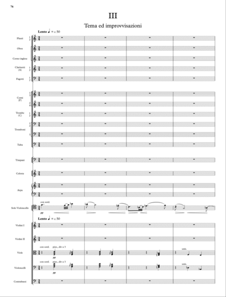 Violin and Cello Concertos English Horn scores gallery preview page 24