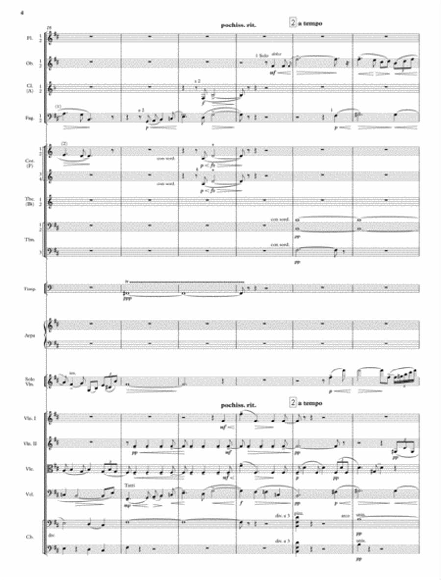 Violin and Cello Concertos English Horn scores gallery preview page 34
