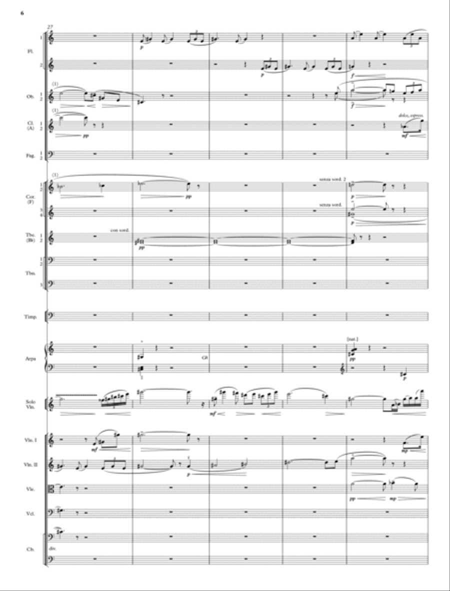 Violin and Cello Concertos English Horn scores gallery preview page 36