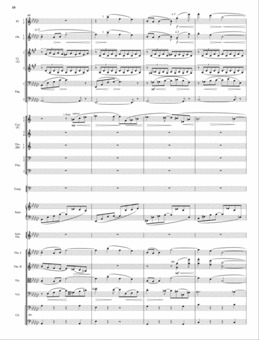 Violin and Cello Concertos English Horn scores gallery preview page 40