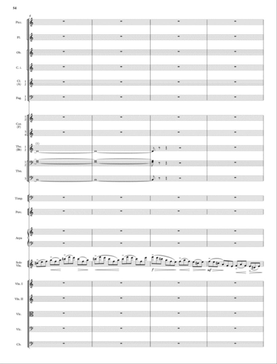 Violin and Cello Concertos English Horn scores gallery preview page 42