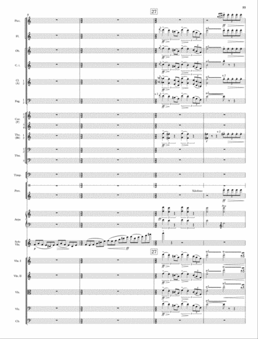 Violin and Cello Concertos English Horn scores gallery preview page 43