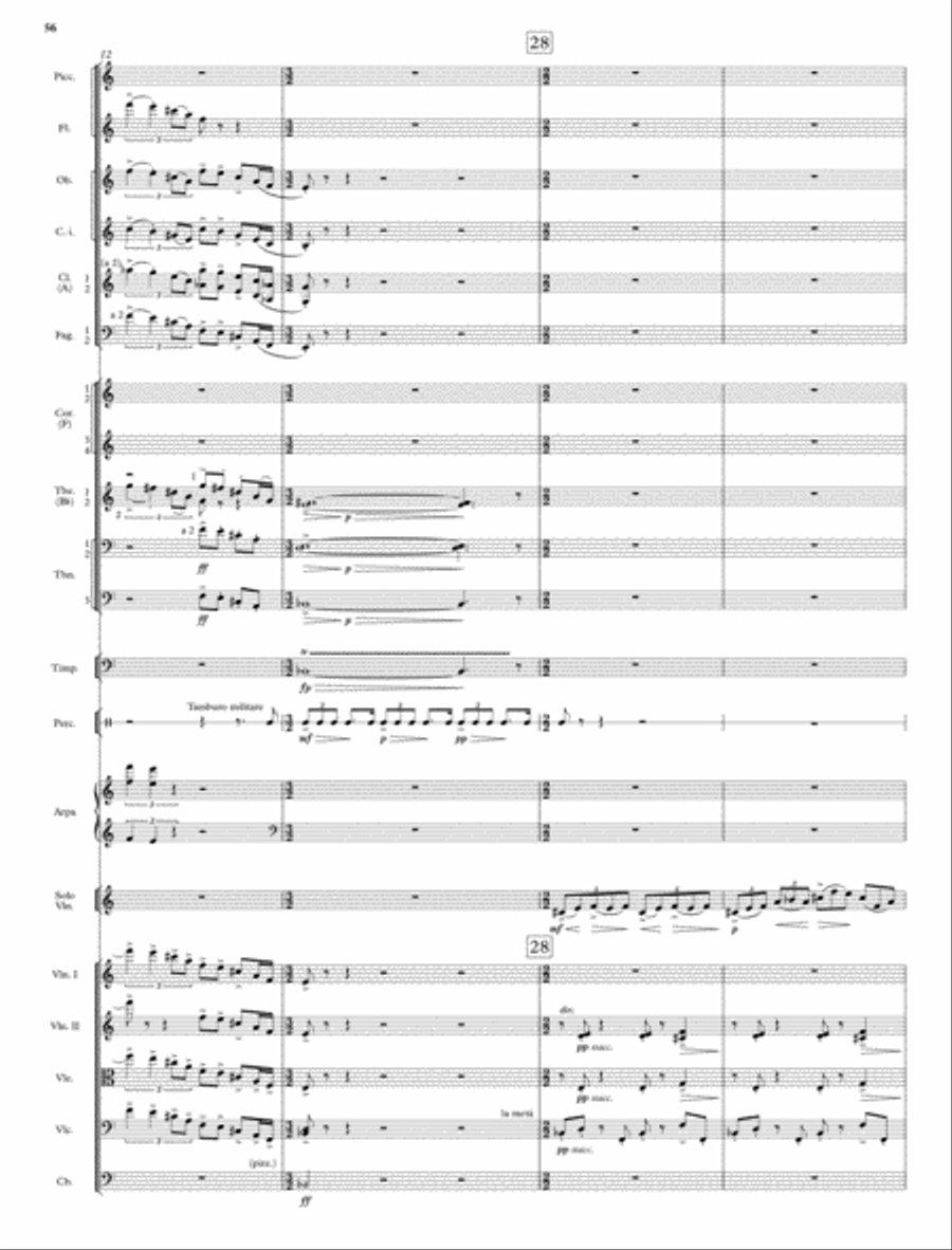 Violin and Cello Concertos English Horn scores gallery preview page 44