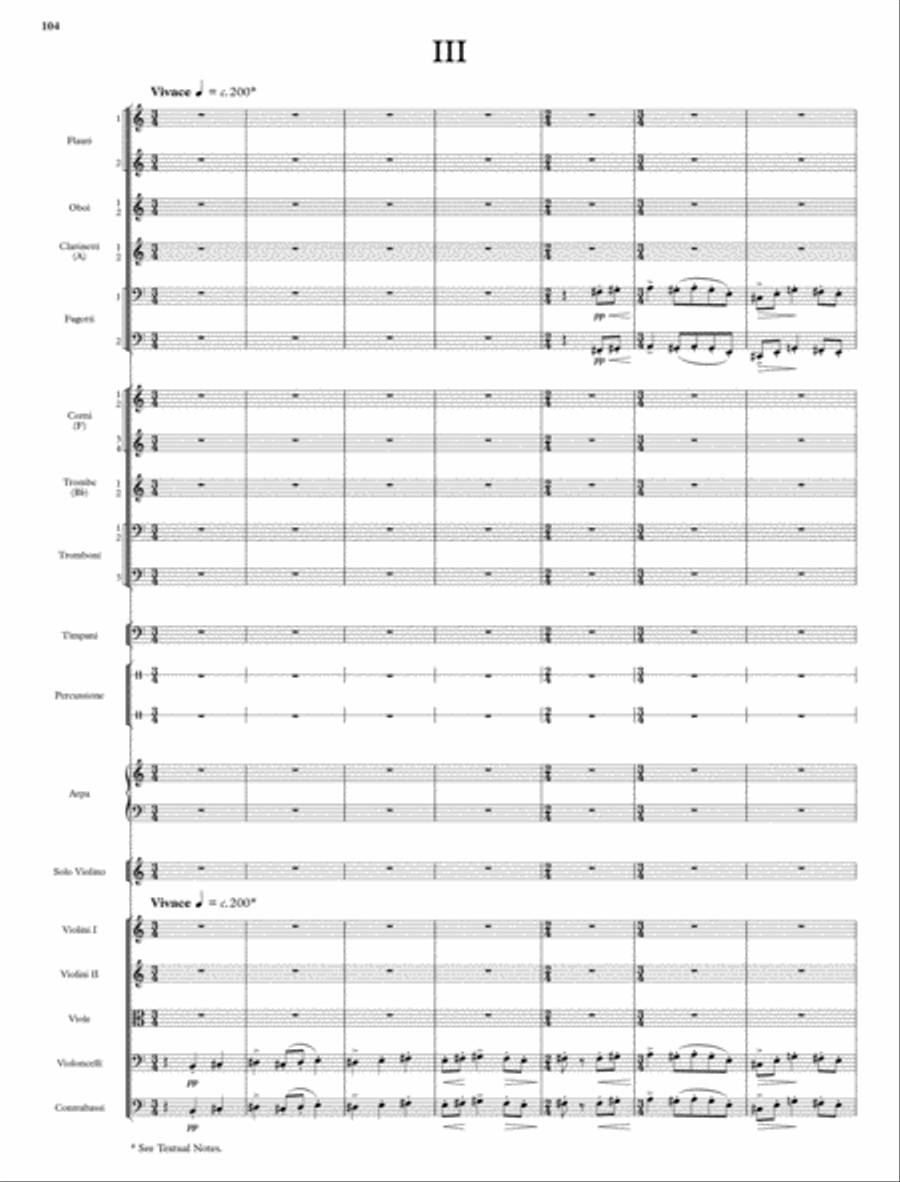 Violin and Cello Concertos English Horn scores gallery preview page 47