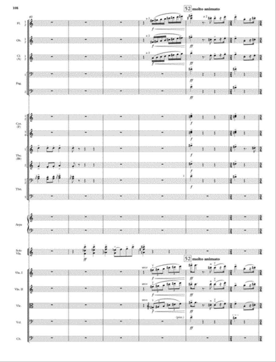 Violin and Cello Concertos English Horn scores gallery preview page 51