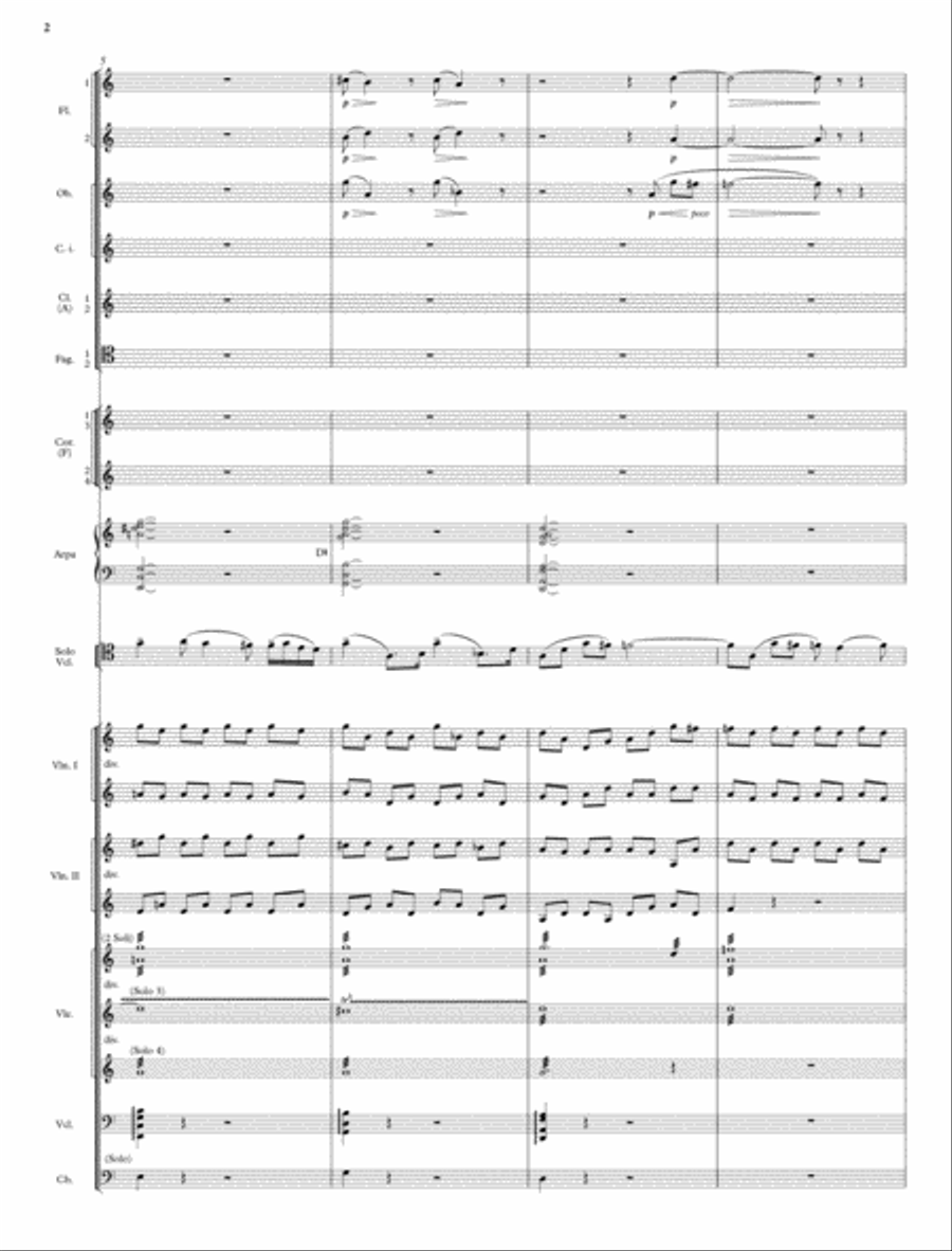Violin and Cello Concertos English Horn scores gallery preview page 11