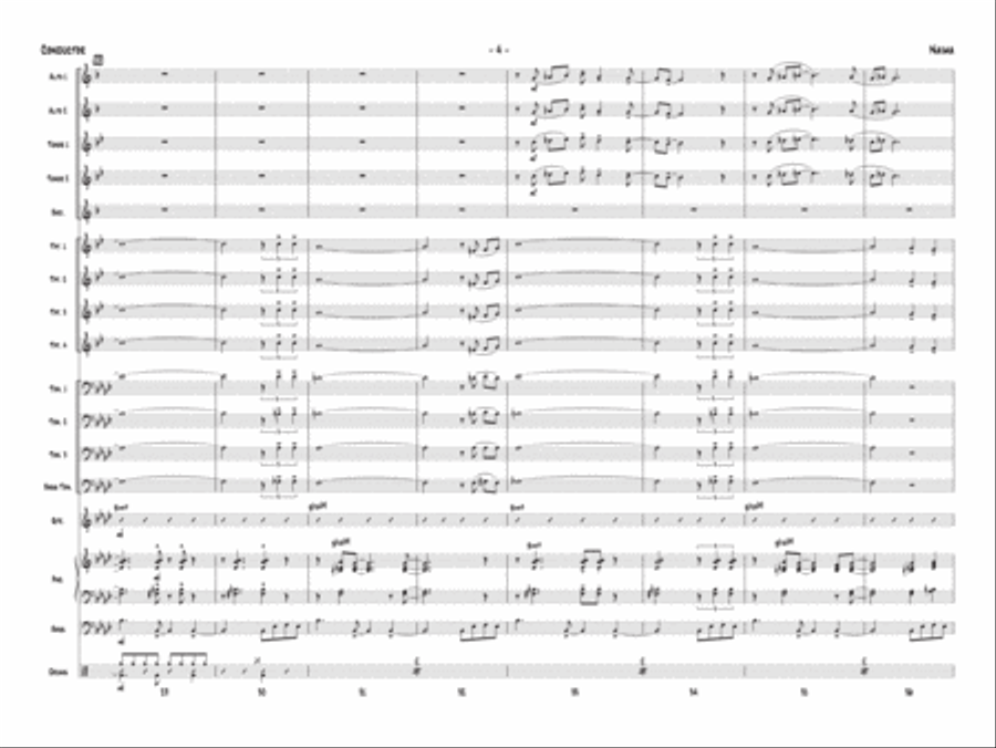 Naima Jazz Ensemble scores gallery preview page 5