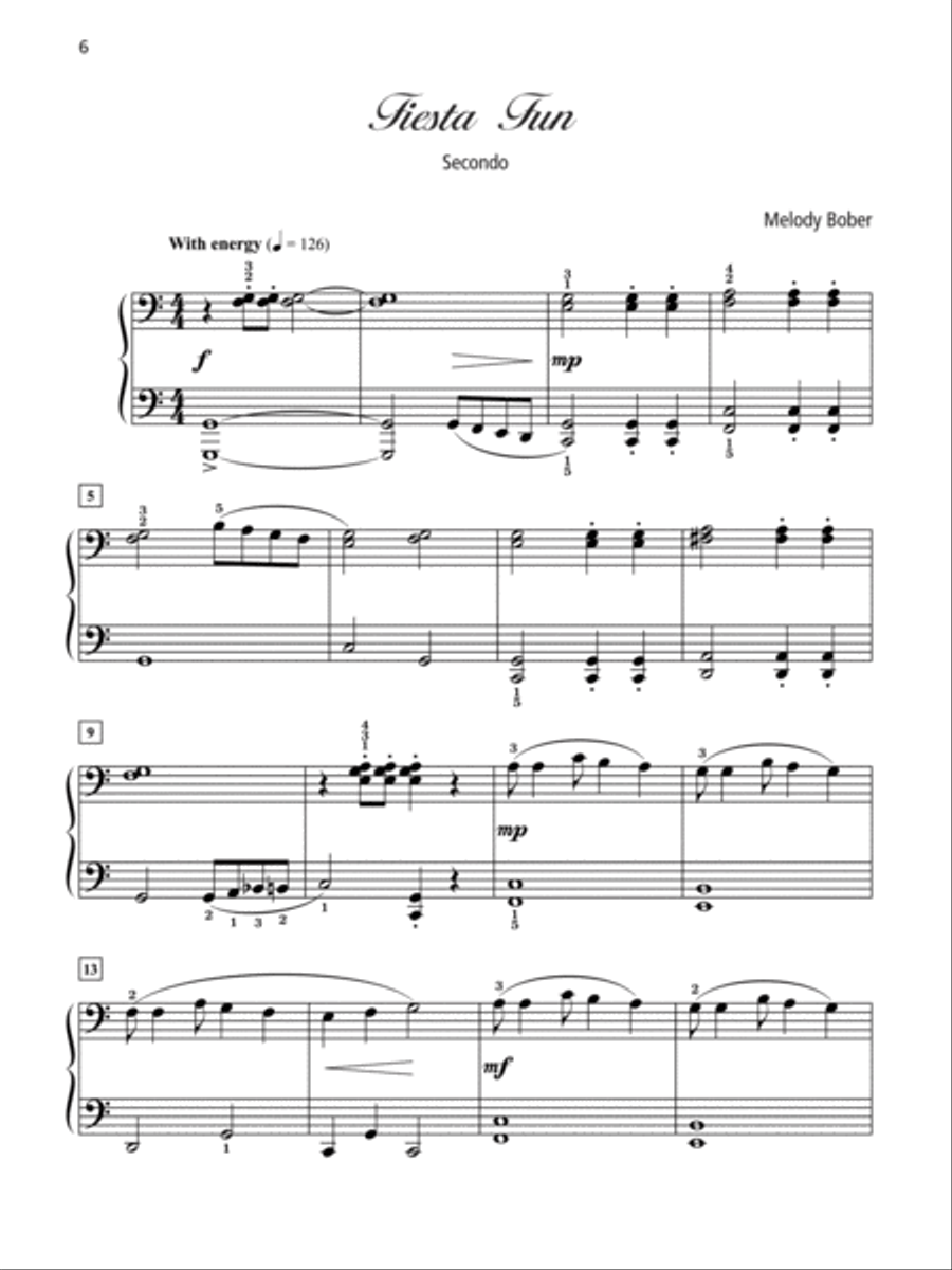 Grand Duets for Piano, Book 4 Small Ensemble scores gallery preview page 2