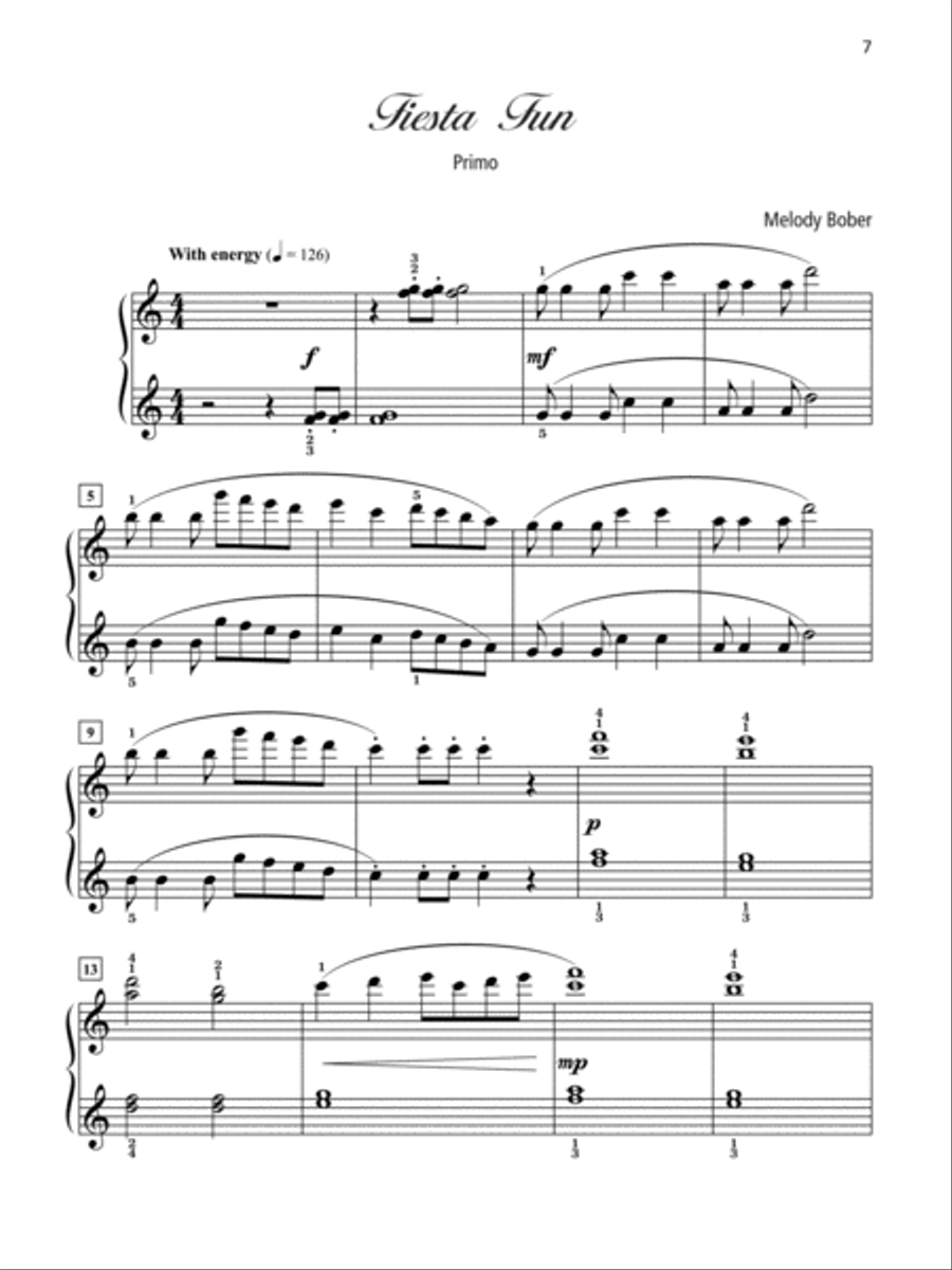 Grand Duets for Piano, Book 4 Small Ensemble scores gallery preview page 3