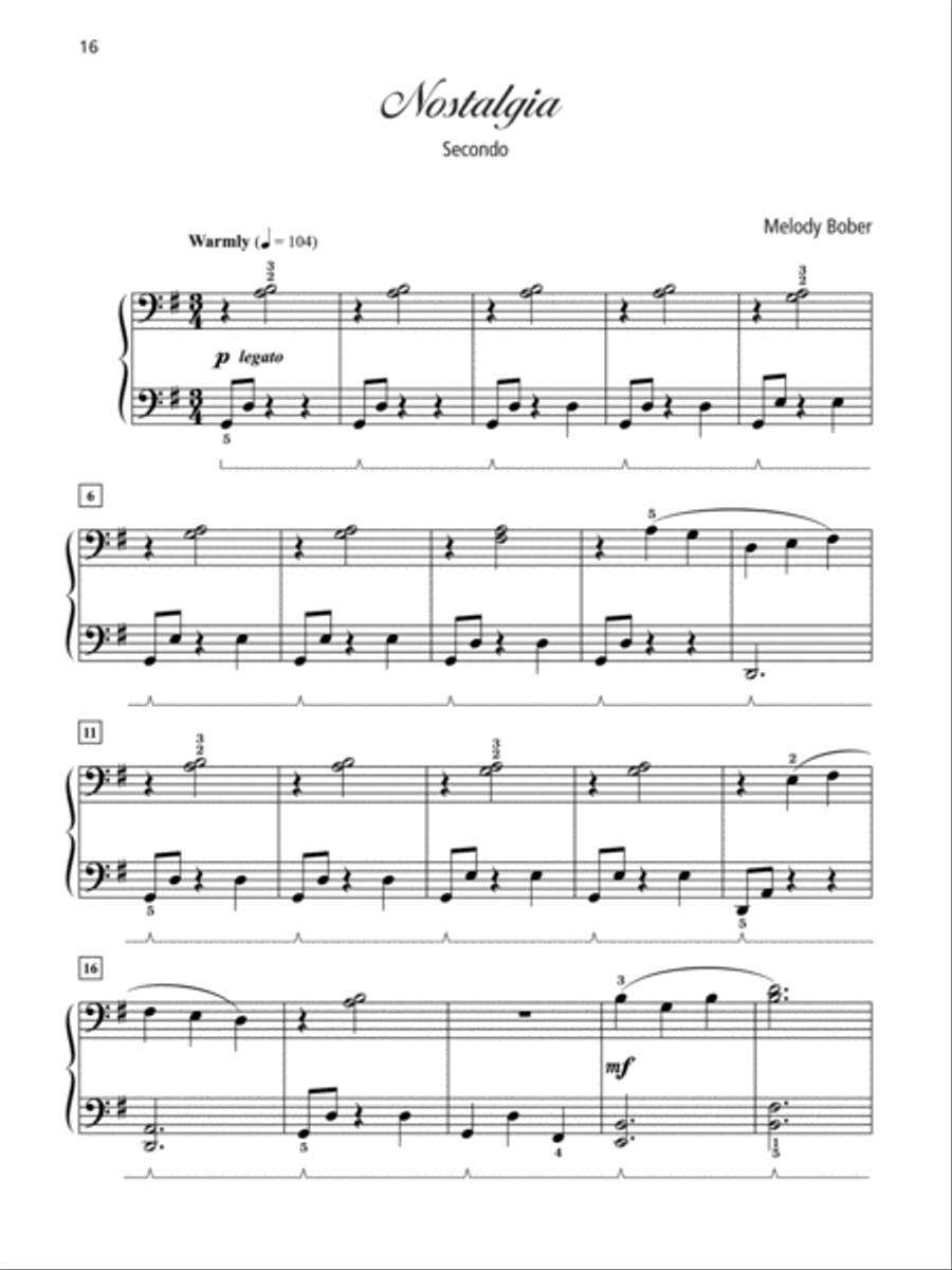 Grand Duets for Piano, Book 4 Small Ensemble scores gallery preview page 4